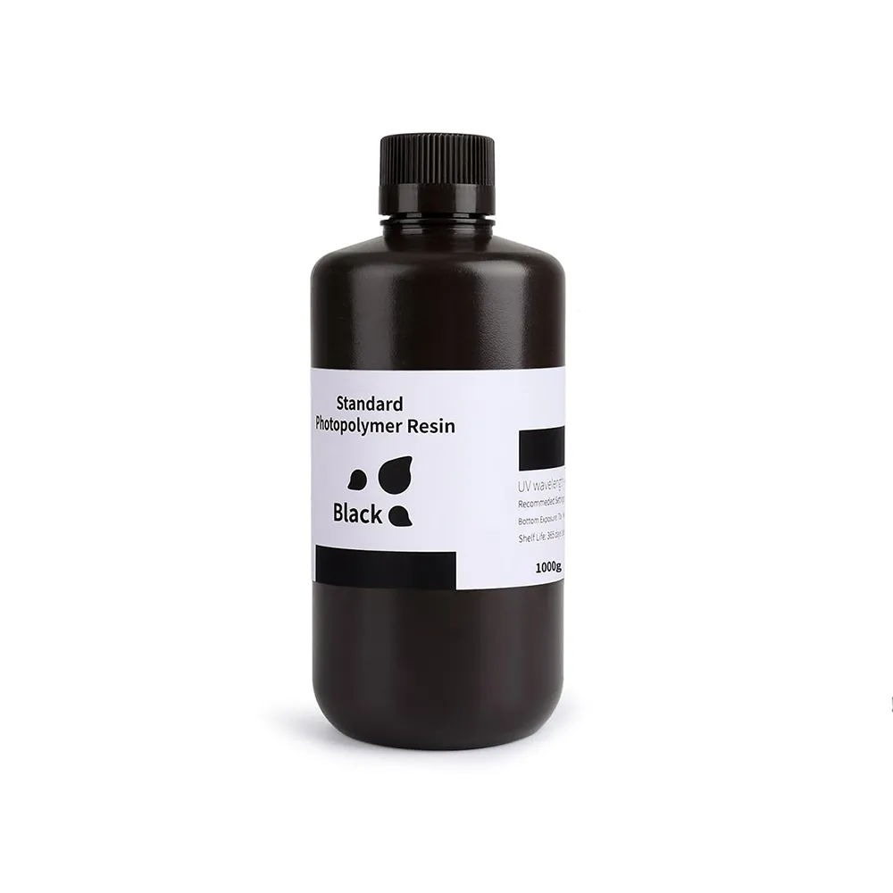 ELEGOO Standard Photopolymer Resin - Black 1000g