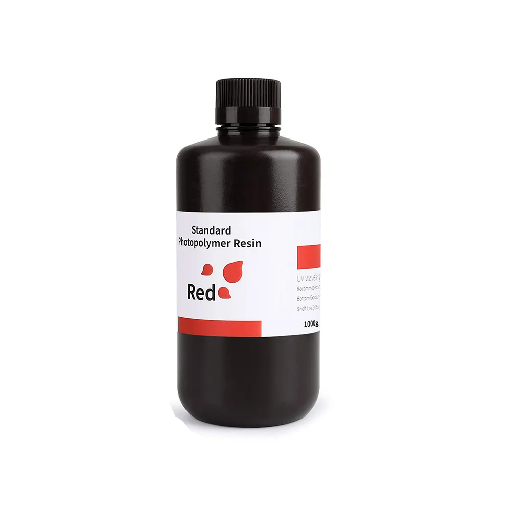 ELEGOO Standard Photopolymer Resin - Red (1000g)