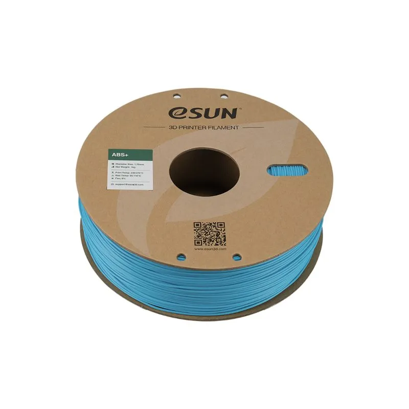 eSUN ABS+ 1.75mm 1kg Light Blue 3D Printer Filament - Image 4