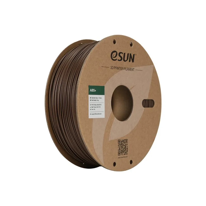 eSUN ABS+ 1.75mm 3D Printing Filament - Brown 1kg