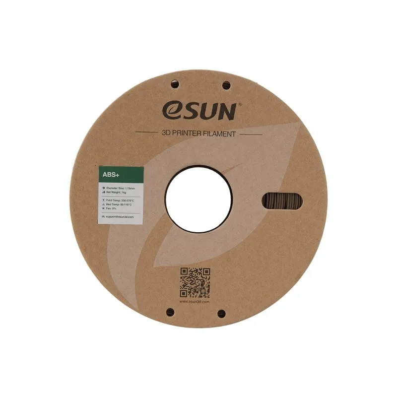 eSUN ABS+ 1.75mm 3D Printing Filament - Brown 1kg - Image 2