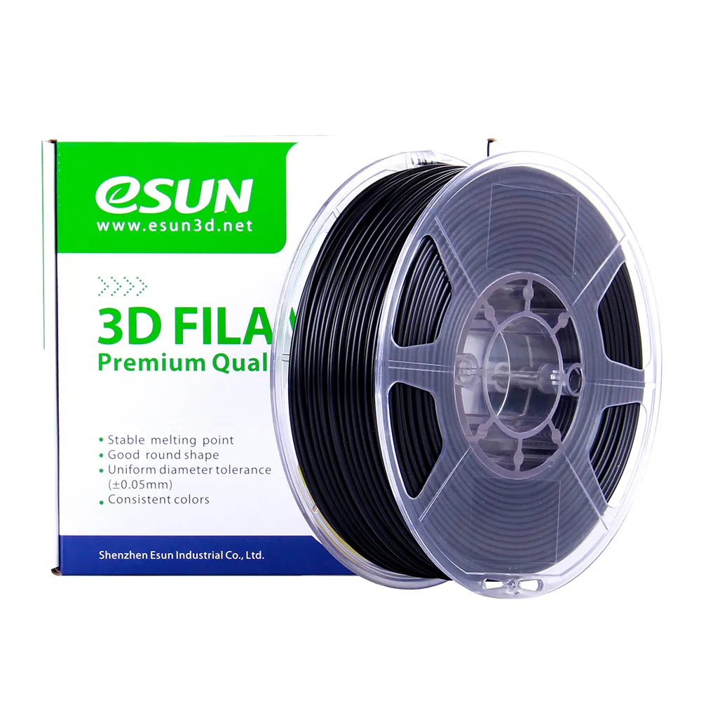 eSUN ABS FR Flame Retardant 1.75mm Black Filament - Image 3