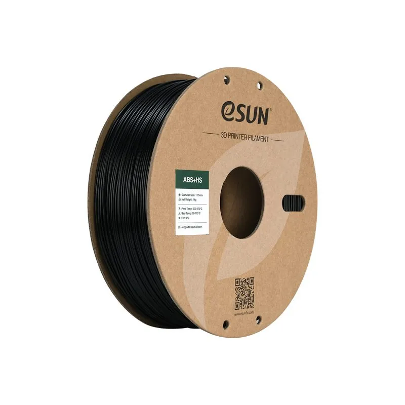 eSUN ABS+ HS 1.75mm 3D Filament - Black