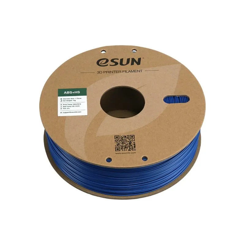 eSUN ABS+ HS 1.75mm 3D Printing Filament - Blue - Image 3