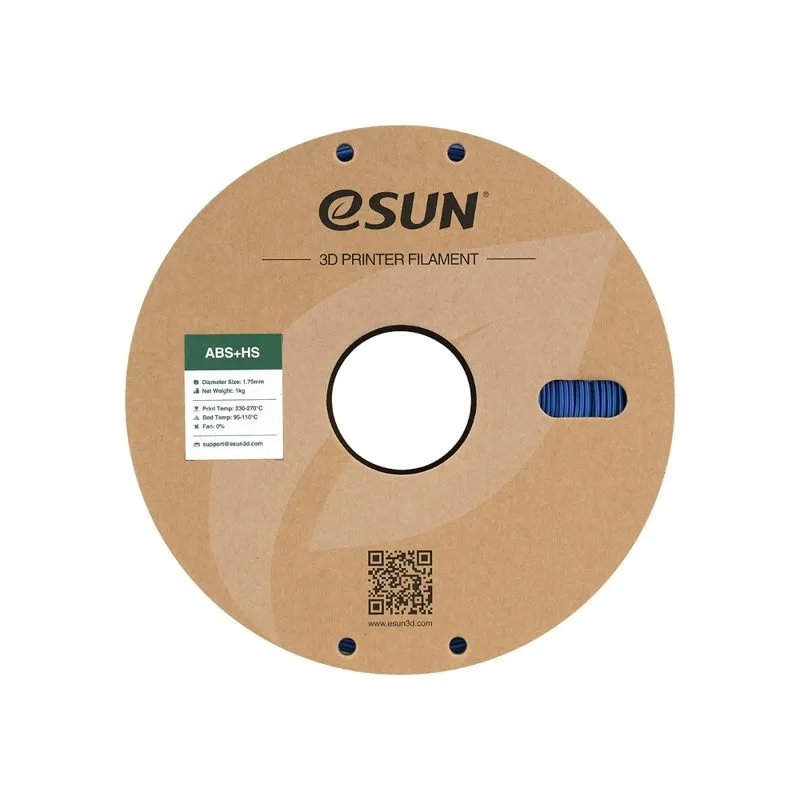 eSUN ABS+ HS 1.75mm 3D Printing Filament - Blue - Image 4