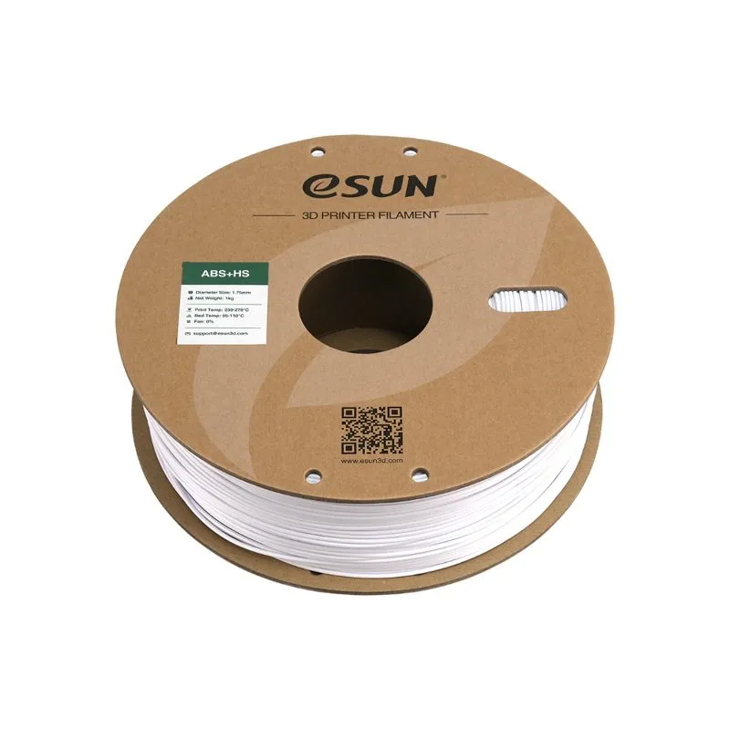eSUN ABS+ HS Filament - Cold White 1.75mm - Image 3