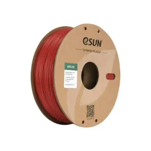eSUN ABS+ HS Filament Fire Engine Red 1.75mm
