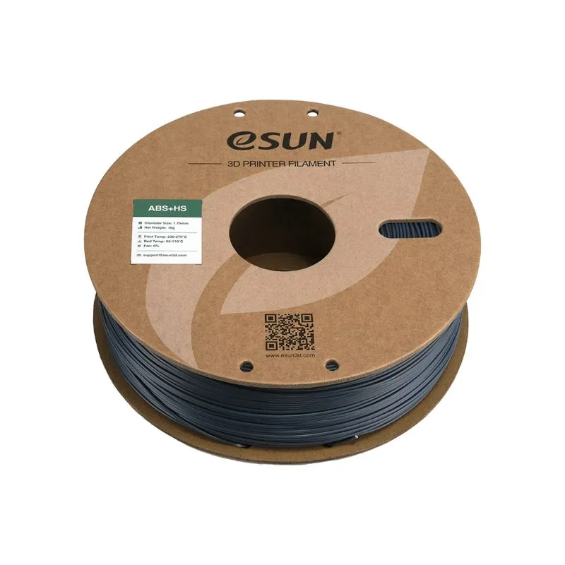 eSUN ABS+ HS Grey 1.75mm 3D Filament - Image 3