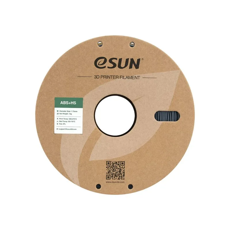 eSUN ABS+ HS Grey 1.75mm 3D Filament - Image 4