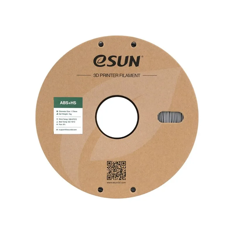 eSUN ABS+ HS Silver 1.75mm 3D Filament - Image 4