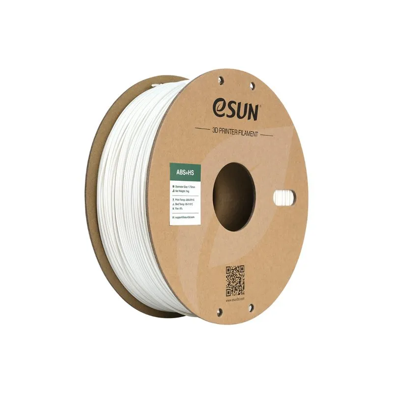 eSUN ABS+ HS White 1.75mm 3D Printer Filament