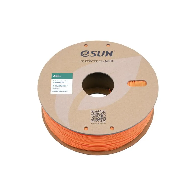 eSUN ABS+ Orange 1.75mm 1kg 3D Printer Filament - Image 3