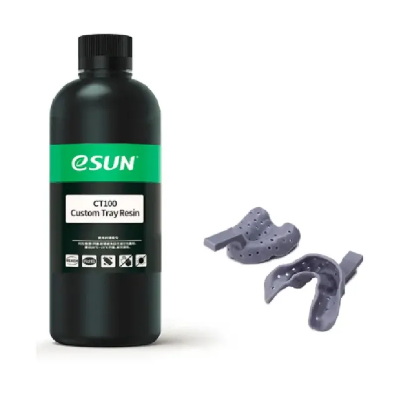 eSUN CT100 Custom Tray Resin, Grey, 1kg - Image 2