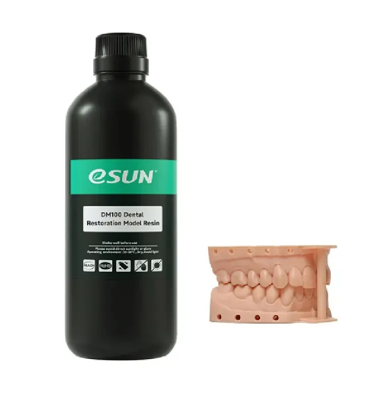 eSUN DM100 Dental Resin, Beige, 1kg Bottle - Image 2