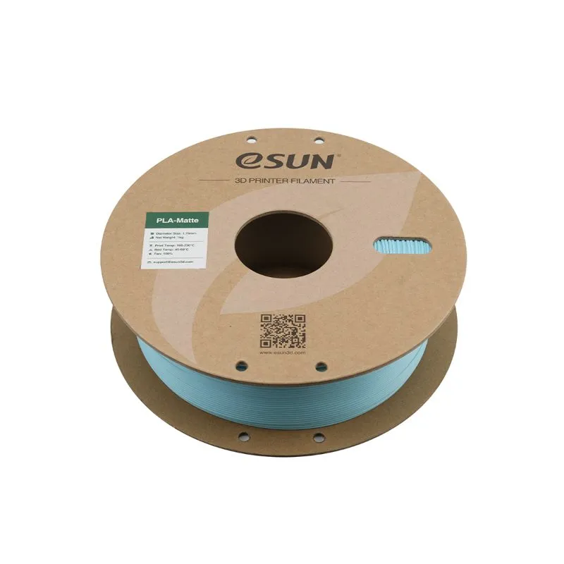 eSUN ePLA-Matte Light Blue 1.75mm 3D Filament 1kg - Image 2