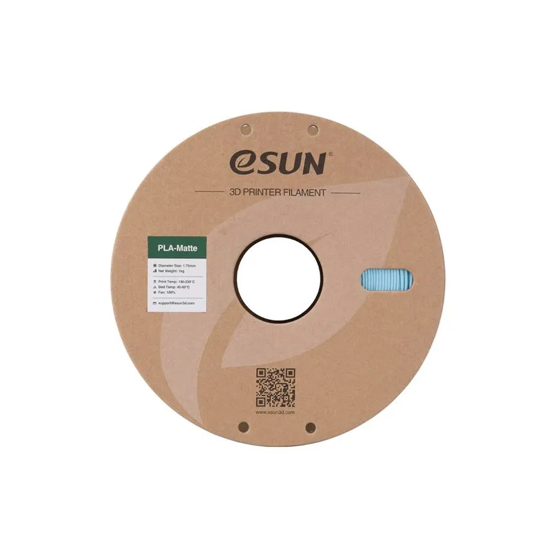 eSUN ePLA-Matte Light Blue 1.75mm 3D Filament 1kg - Image 4