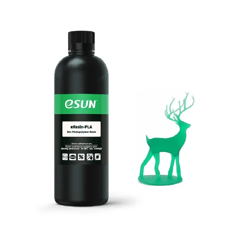 eSUN eResin-PLA Bio-based Resin - Green - Image 2