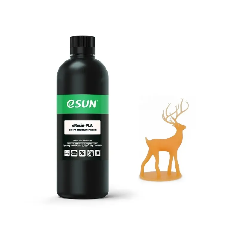 eSUN eResin-PLA Bio-based Resin - Orange 1kg - Image 2