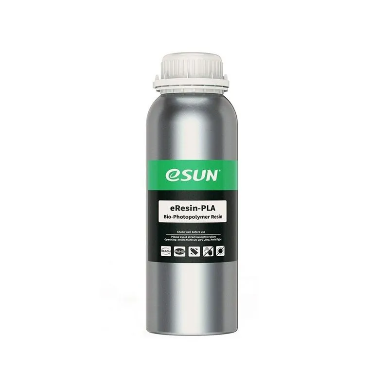 eSUN eResin-PLA Bio Resin for LCD 3D Printers, 1kg Gray