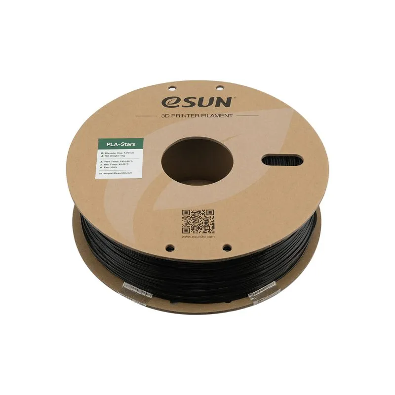 eSUN eStars PLA Filament 1.75mm Galaxy Black Glow - Image 3