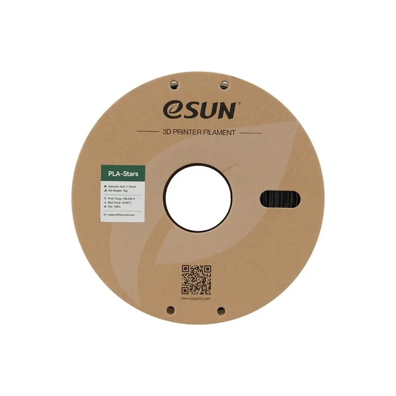 eSUN eStars PLA Filament 1.75mm Galaxy Black Glow - Image 4