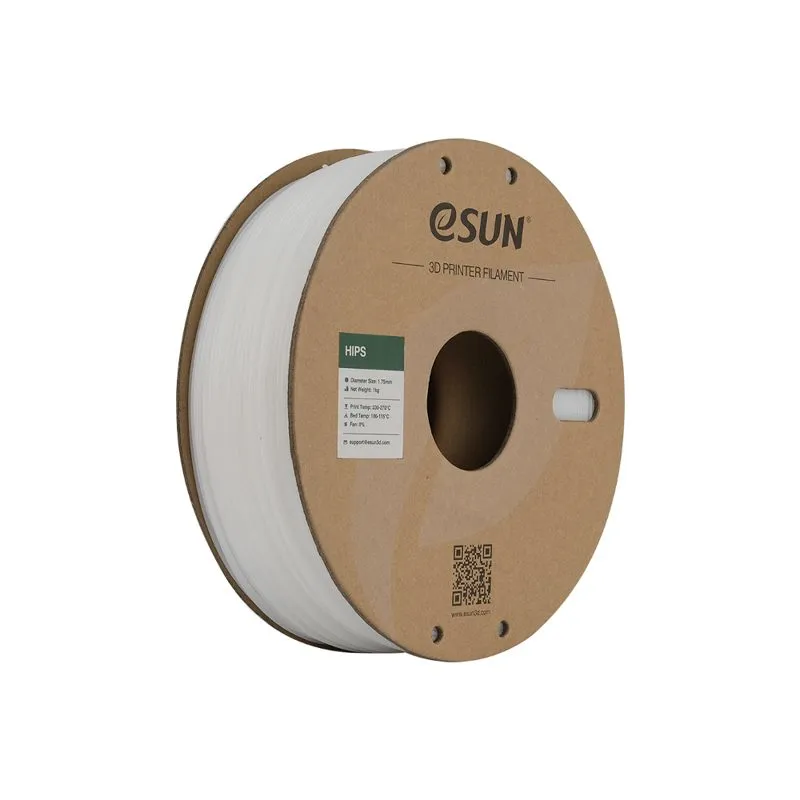 eSUN HIPS 3D Filament 1.75mm - Cold White
