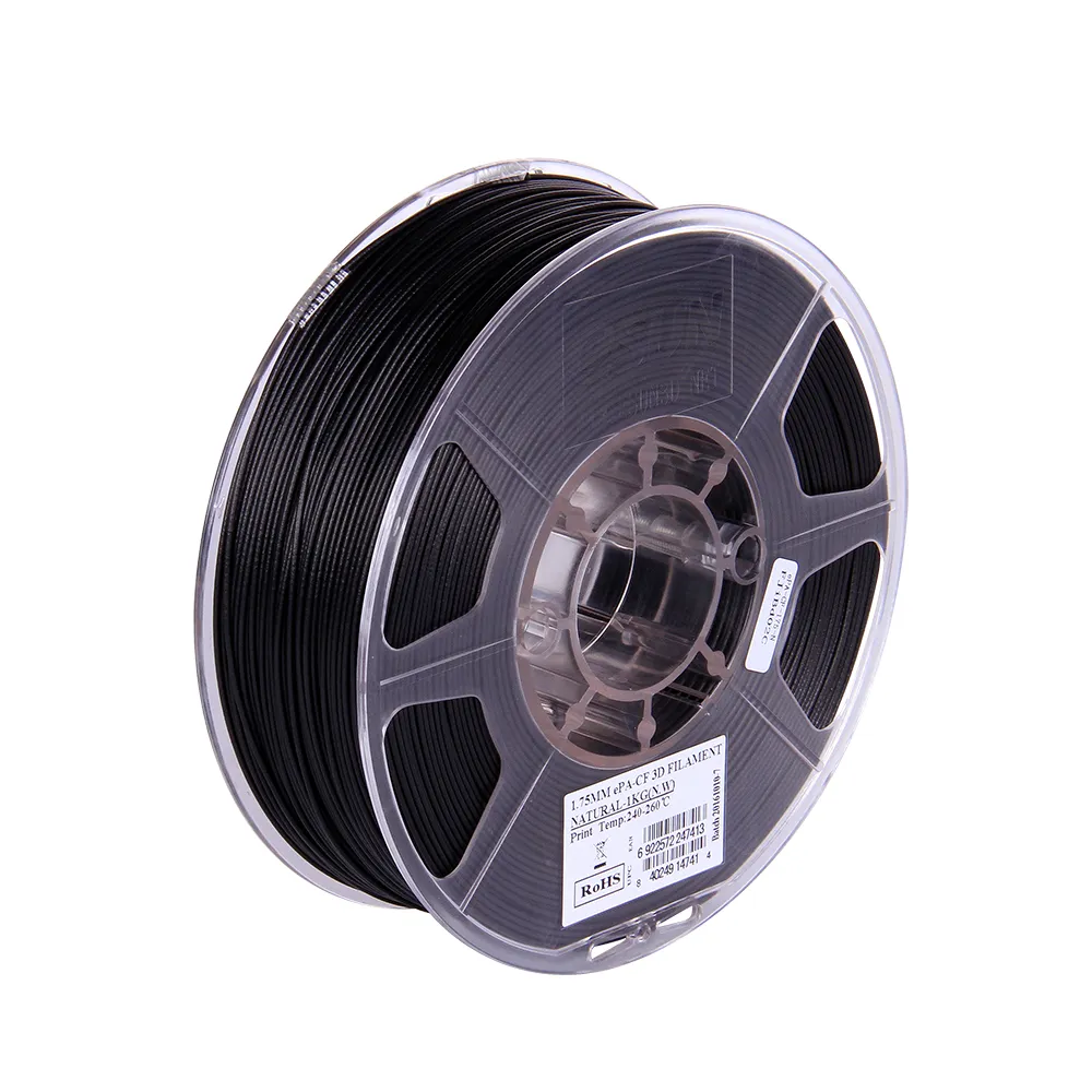 eSUN PA-CF Black 1.75mm Carbon Fiber Filament 1kg - Image 3