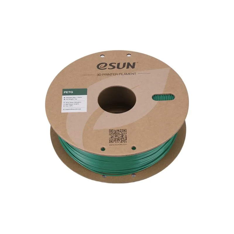 eSUN PETG+ 1.75mm Green 3D Printing Filament - Image 3