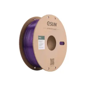 eSUN PETG+ 1.75mm Translucent Purple 1kg Filament