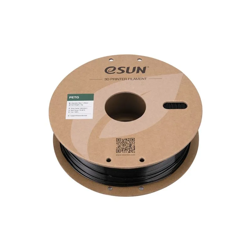 eSUN PETG+ Black 1.75mm 3D Printing Filament - Image 3