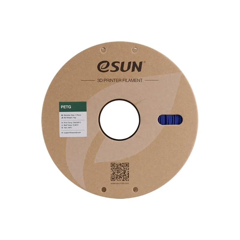 eSUN PETG+ Blue 1.75mm 1kg 3D Printing Filament - Image 4