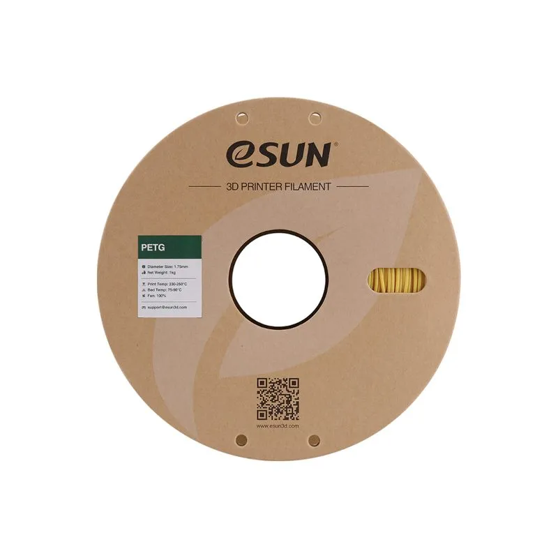 eSUN PETG+ Gold 1.75mm 3D Printer Filament Spool - Image 2