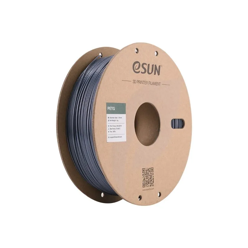 eSUN PETG+ Grey 1.75mm 1kg 3D Printer Filament