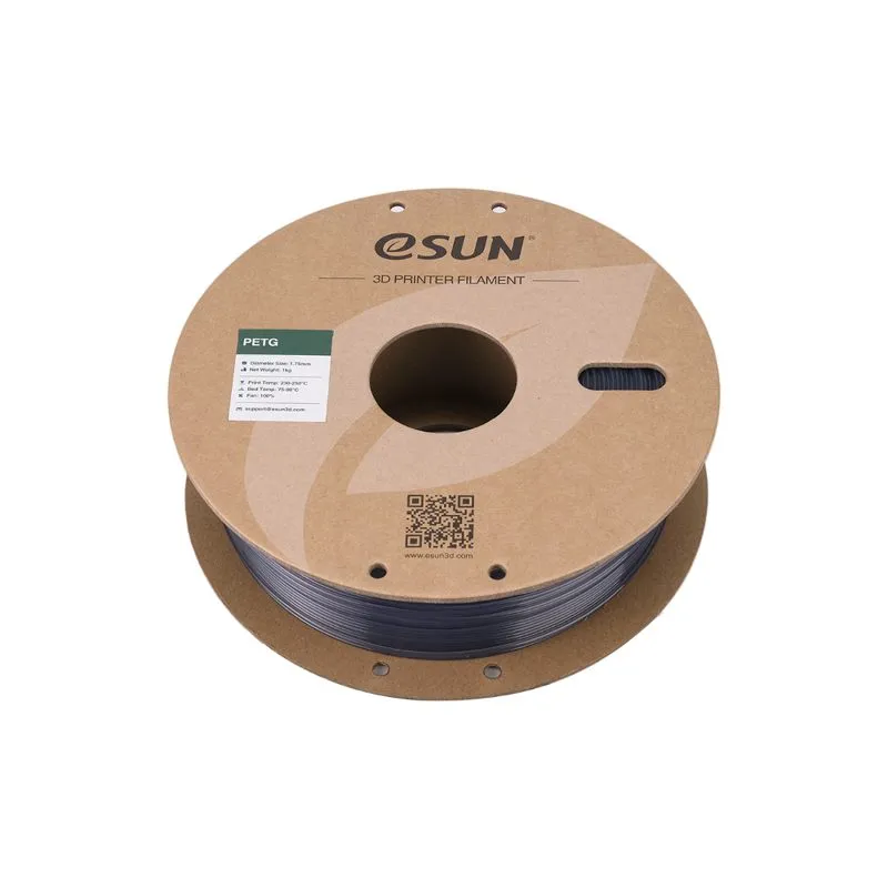 eSUN PETG+ Grey 1.75mm 1kg 3D Printer Filament - Image 3
