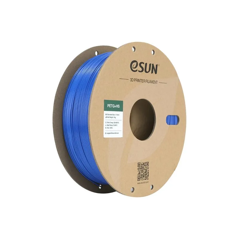 eSUN PETG+ HS Blue 1.75mm 3D Printing Filament