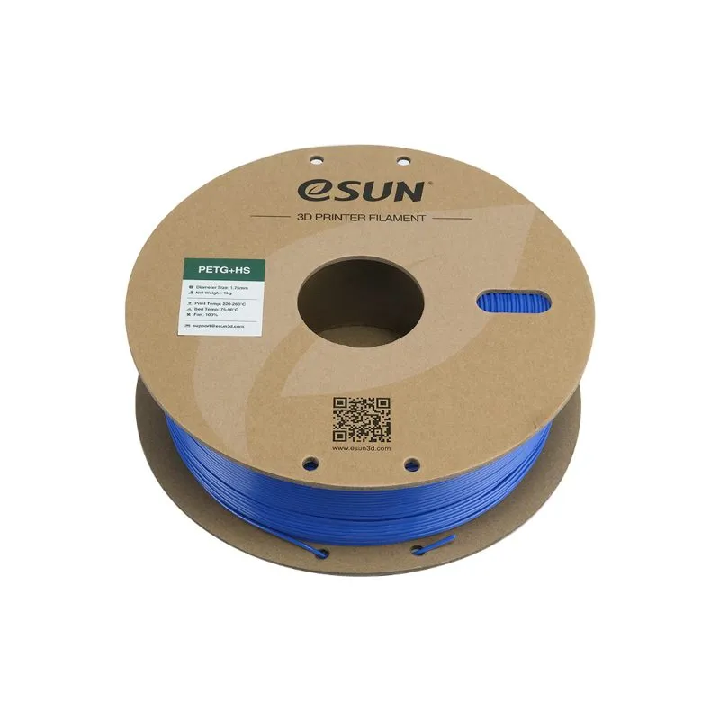 eSUN PETG+ HS Blue 1.75mm 3D Printing Filament - Image 2