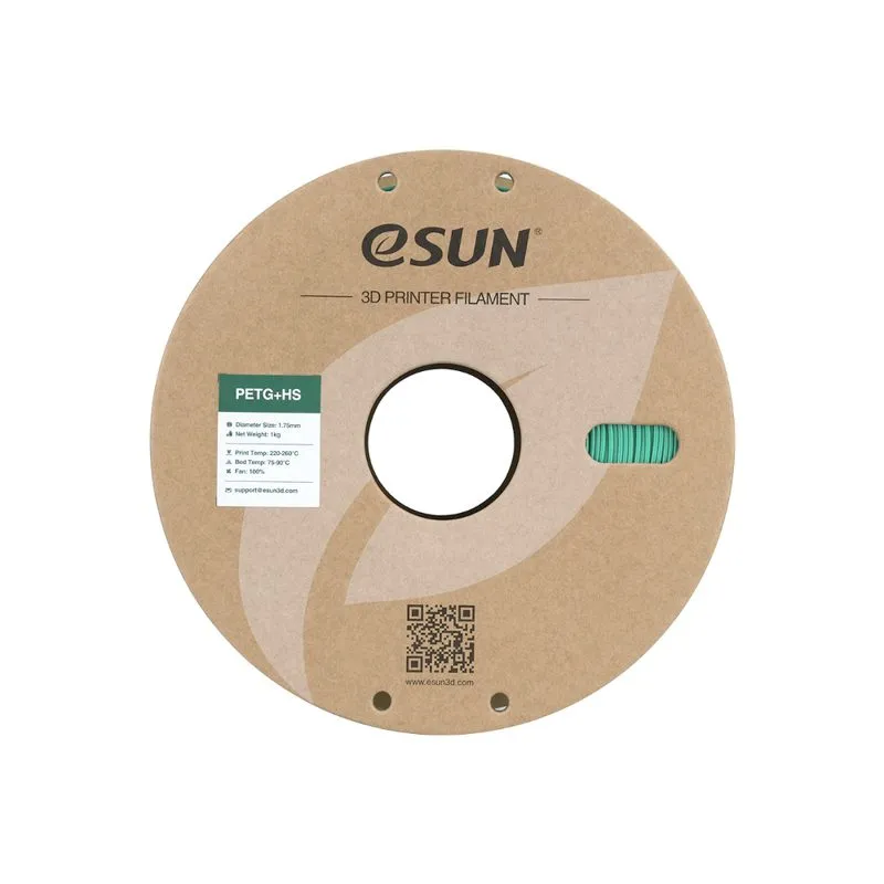 eSUN PETG+ HS Green 1.75mm High-Speed 3D Filament - Image 4