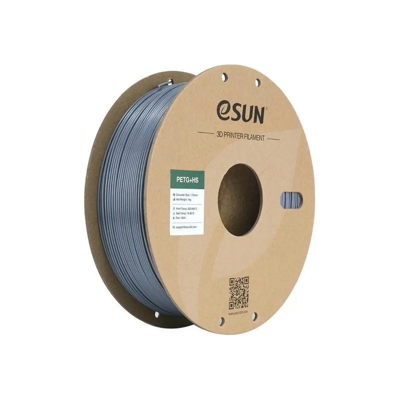 eSUN PETG+ HS Grey 1.75mm High-Speed 3D Filament
