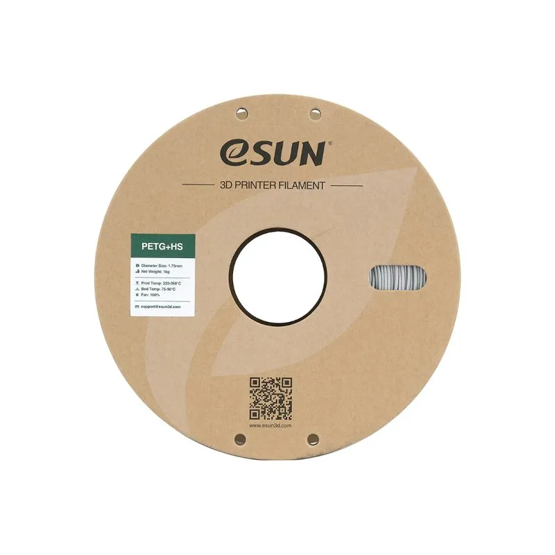 eSUN PETG+ HS Silver 1.75mm 3D Printing Filament - Image 4