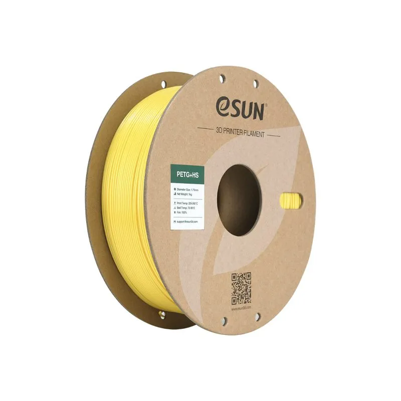 eSUN PETG+ HS Yellow 1.75mm High-Speed Filament