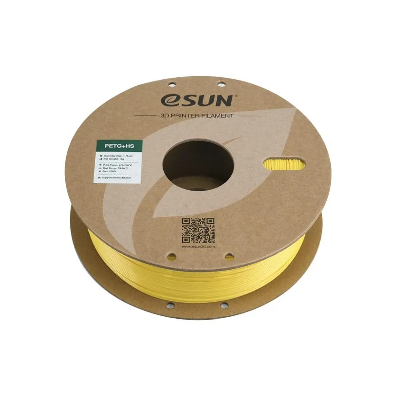 eSUN PETG+ HS Yellow 1.75mm High-Speed Filament - Image 2