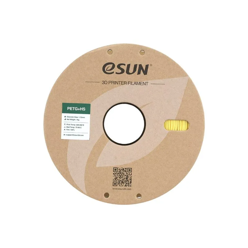 eSUN PETG+ HS Yellow 1.75mm High-Speed Filament - Image 4