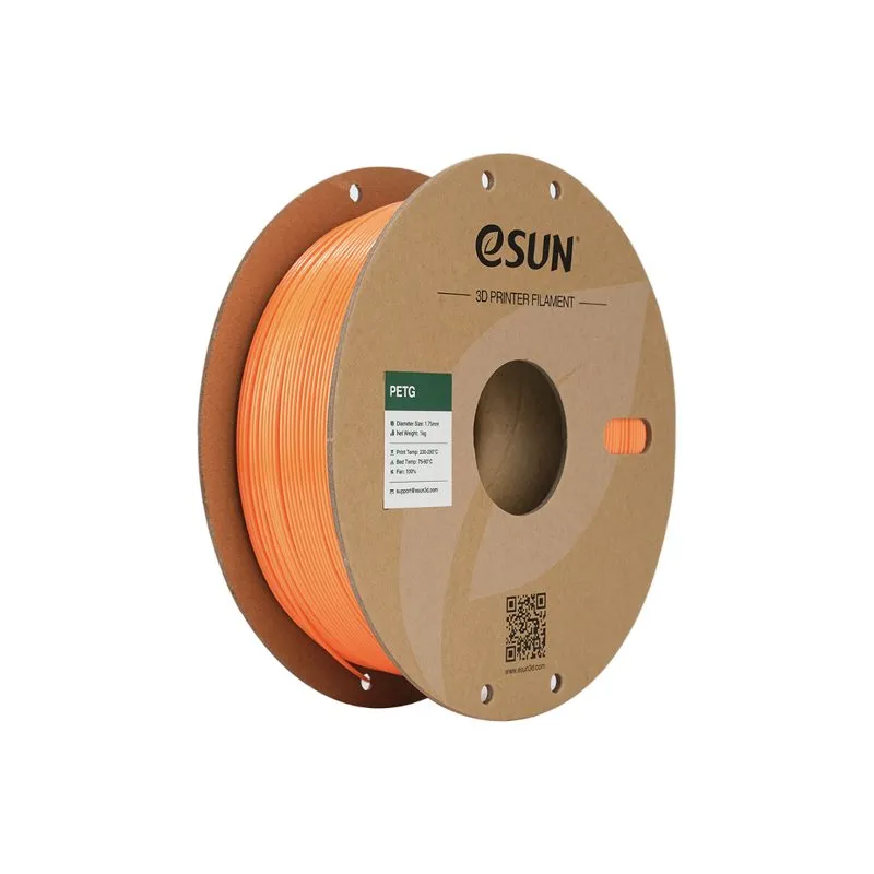 eSUN PETG+ Orange 1.75mm 3D Printer Filament