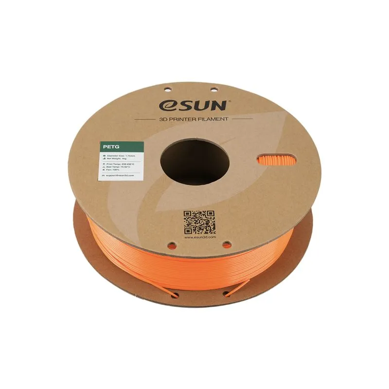 eSUN PETG+ Orange 1.75mm 3D Printer Filament - Image 4