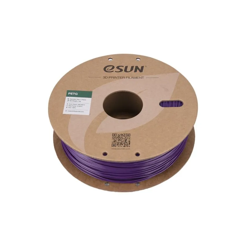 eSUN PETG+ Purple 1.75mm 1kg 3D Printing Filament - Image 3