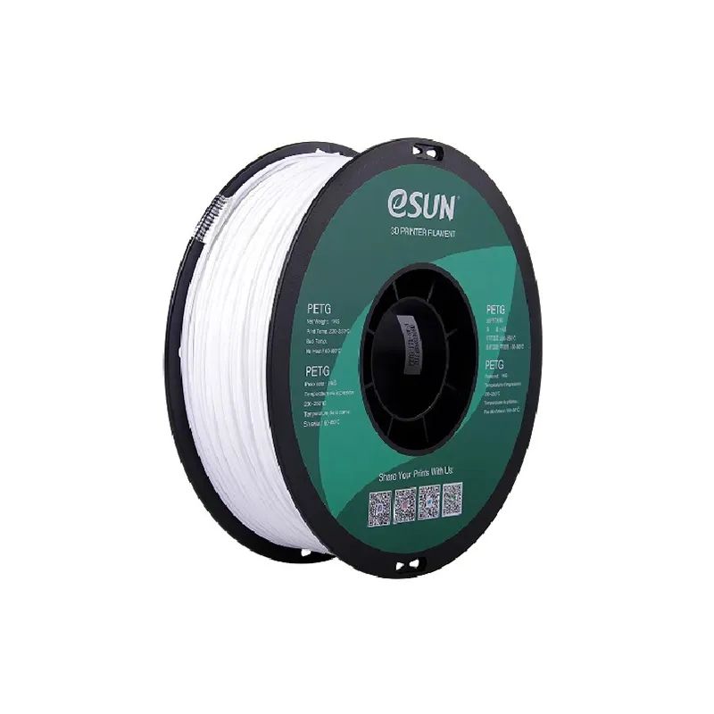 eSUN PETG+ White 2.85mm 1kg 3D Printer Filament
