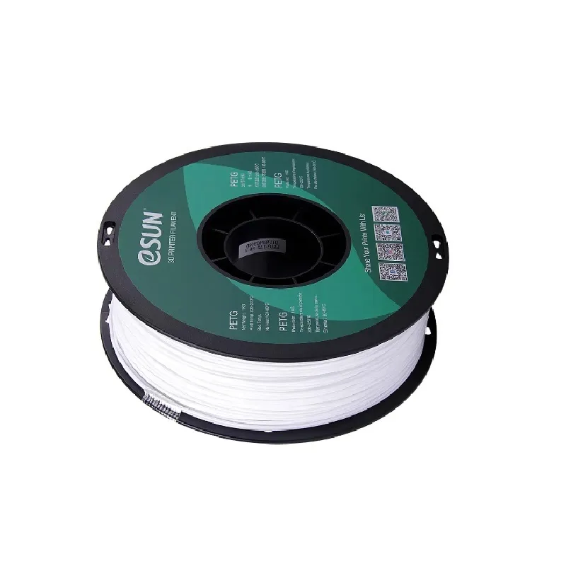 eSUN PETG+ White 2.85mm 1kg 3D Printer Filament - Image 2