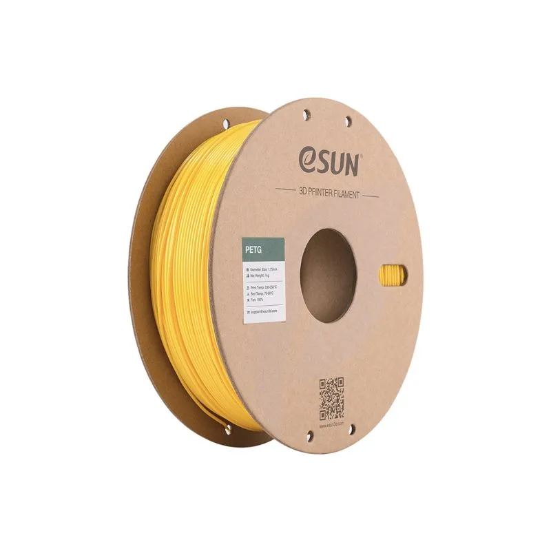 eSUN PETG+ Yellow 1.75mm 3D Printer Filament