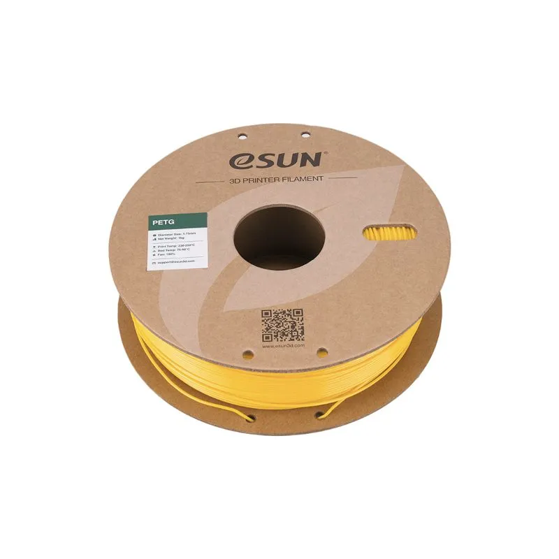 eSUN PETG+ Yellow 1.75mm 3D Printer Filament - Image 3