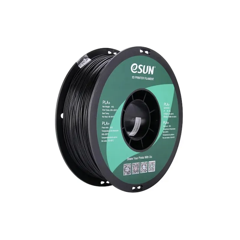 eSUN PLA+ 1.75mm 3kg 3D Printing Filament - Black